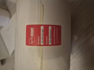 Etiketten Rollen - Labelprinter / verhuisetiketten sticker beschikbaar voor biedingen
