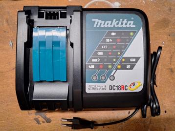 Makita DC18RC Snellader NIEUW 7.2V - 18V beschikbaar voor biedingen