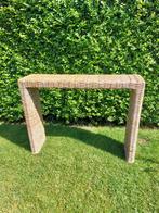 Sidetable rotan, Huis en Inrichting, Tafels | Sidetables, Ophalen, Gebruikt, 25 tot 50 cm, Rechthoekig