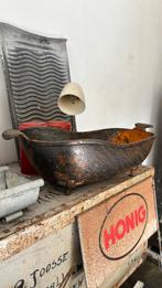 Gietijzeren bak bad plantenbak louvre brocante, Ophalen of Verzenden, Zo goed als nieuw, Rechthoekig, Overige materialen