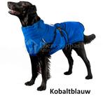 Luxe honden badjas kobalt blauw, Dieren en Toebehoren, Ophalen of Verzenden, Zo goed als nieuw, Hondenjas