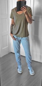 Relaxed shirtje van American Vintage maat 40, Maat 38/40 (M), Ophalen of Verzenden, Zo goed als nieuw, Korte mouw