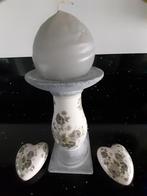 Porseleinen kandelaar met twee hartjes nu samen, Huis en Inrichting, Woonaccessoires | Kandelaars en Kaarsen, Ophalen of Verzenden