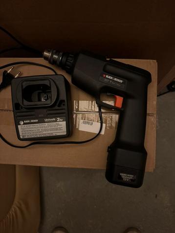 Black&Decker klopboormachine met accu beschikbaar voor biedingen
