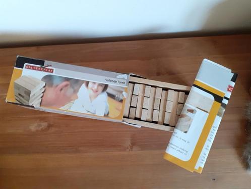 Stapel / Vallende toren. Hout. Gallery Play. Nieuw 2X, Hobby en Vrije tijd, Gezelschapsspellen | Bordspellen, Nieuw, Een of twee spelers