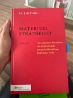 Materieel Strafrecht - Mr. J. de Hullu, Ophalen of Verzenden, Gamma, Gelezen, HBO
