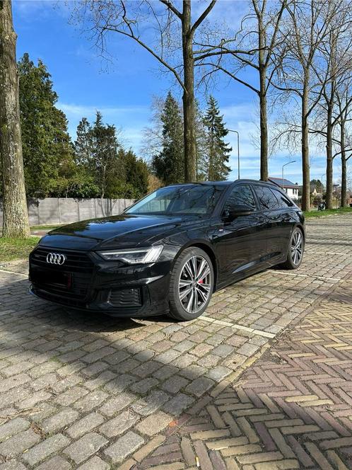 Audi a6 55e avant, Auto's, Audi, Particulier, A6, Hybride Elektrisch/Benzine, Euro 6, Stationwagon, Automaat, Zwart, Zwart, Leder en Stof