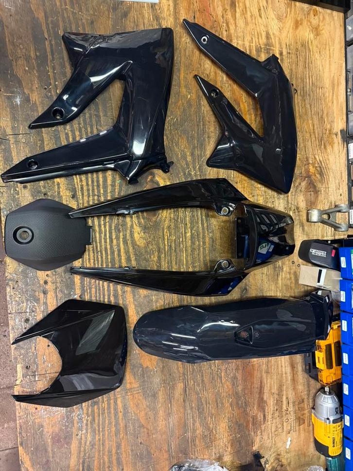 Derbi xtreme drd kappenset zo goed als nieuw, Fietsen en Brommers, Brommeronderdelen | Algemeen, Nieuw, Kap, Ophalen of Verzenden