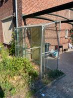 Kas gratis zelf demonteren (1 barst), Ophalen of Verzenden, Glas, Zo goed als nieuw, Aluminium