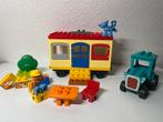 Duplo 3296 Bob de Bouwer Hector met Caravan, Ophalen of Verzenden, Gebruikt, Complete set, Duplo