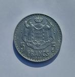 Munt 5 Franc 1945, Louis II Prince de Monaco, Postzegels en Munten, Munten | Europa | Niet-Euromunten, Ophalen of Verzenden, Overige landen
