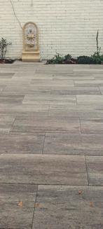 40 stuks Mooie tegels 80x40 cm, Tuin en Terras, Ophalen, Zo goed als nieuw, Beton, Terrastegels