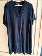 H&M zomerse jurk/tuniek in L zwart viscose korte mouw, Ophalen of Verzenden, Zo goed als nieuw, Zwart, Boven de knie