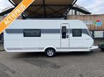 2024 BLACKLINE ACTIE Hobby 560 WLU Prestige, Caravans en Kamperen, Hordeur, 2 aparte bedden, Bedrijf, 5 tot 6 meter