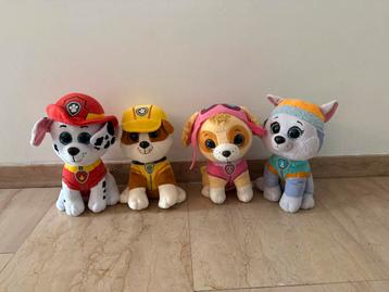 Paw Patrol Knuffels Set beschikbaar voor biedingen