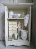 ~ oud Frans (hang-) kastje, bricbracbrocante ~, Antiek en Kunst, Ophalen of Verzenden
