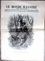 Le Monde Illustre, ca. 240 weekbladen 1888-1892, Ophalen of Verzenden, Gelezen