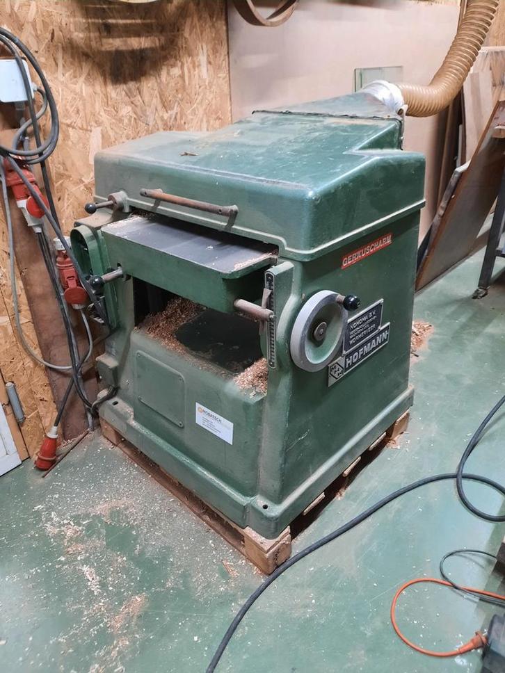 Vandiktebank en Vlakbank 50cm, Doe-het-zelf en Verbouw, Schaafmachines, Gebruikt, Ophalen