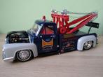 1956 Ford F-100 Tow Truck Wrecker Custom Zeldzaam 1:18, Ophalen of Verzenden, Gebruikt, Overige typen, Overige merken