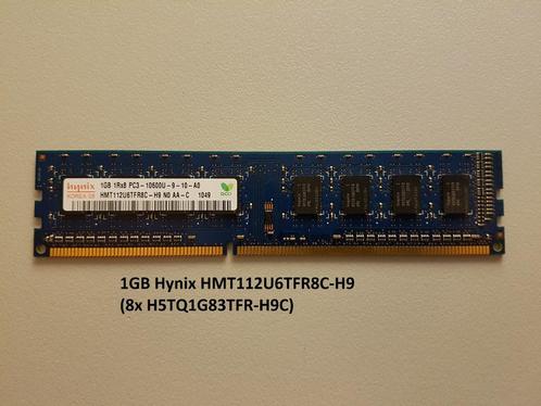 Vintage 240-pins DDR3 SDRAM (PC3-10600, PC3-12800), Computers en Software, RAM geheugen, Gebruikt, Desktop, DDR3, Verzenden