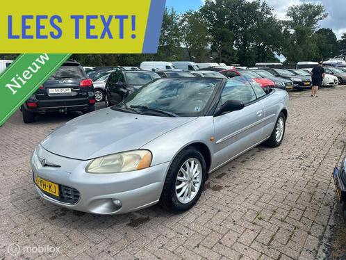 Chrysler Sebring 2.7i-V6 24V Limited Convertible, Auto's, Chrysler, Bedrijf, Te koop, Sebring, ABS, Airbags, Airconditioning, Alarm