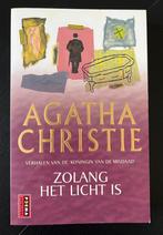 Agatha Christie pockets Zolang het licht is / zwarte koffie, Boeken, Ophalen of Verzenden, Gelezen, Agatha Christie
