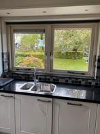 Raamkozijn met dubbele ramen, Ophalen, Gevelraam of Ruit, 160 cm of meer, Zo goed als nieuw