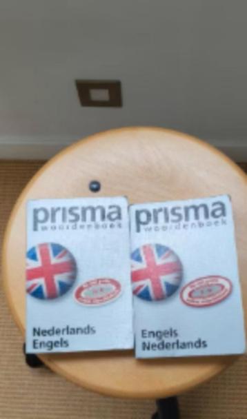 2 keurige Prisma woordenboeken NL-ENG ENG-NL beschikbaar voor biedingen