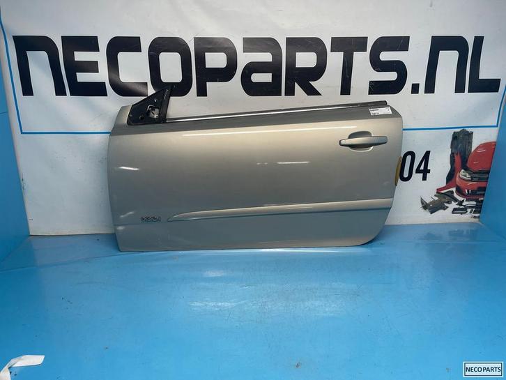 OPEL ASTRA H 2 DEURS PORTIER DEUR LINKS COMPLEET ORIGINEEL, Auto-onderdelen, Carrosserie en Plaatwerk, Achterklep, Opel, Achter