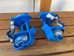 Flashing rollers schoenwieltjes blauw | buitenspeelgoed, Ophalen of Verzenden, Gebruikt