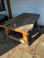 Eiken tafel, Ophalen of Verzenden, Zo goed als nieuw, Rechthoekig, Hout