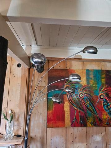 Vintage Vloerlamp - Stijlvolle Eyecatcher beschikbaar voor biedingen