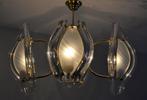 Vintage Hollywood Regency Murano lamp / Venini - Novaresi, Minder dan 50 cm, Gebruikt, Vintage, Goud, Hollywood Regency, Murano, Venini, Novaresi, 60-s