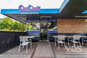 Te Koop Goedlopende snackbar met afhalen en bezorgen beschikbaar voor biedingen