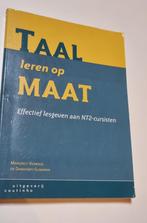 Taal leren op maat – NT2-lesgeven in de praktijk, Ophalen, Alpha, Gelezen, HBO