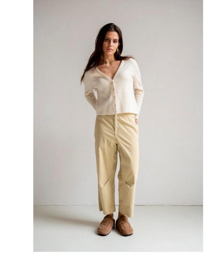 Penn & Ink broek baggy safari, Kleding | Dames, Broeken en Pantalons, Zo goed als nieuw, Maat 38/40 (M), Lang, Ophalen of Verzenden