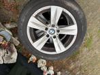 Winterbanen met velg BMW 235/55/17 Continental, Auto-onderdelen, Ophalen, Gebruikt, Banden en Velgen, 17 inch