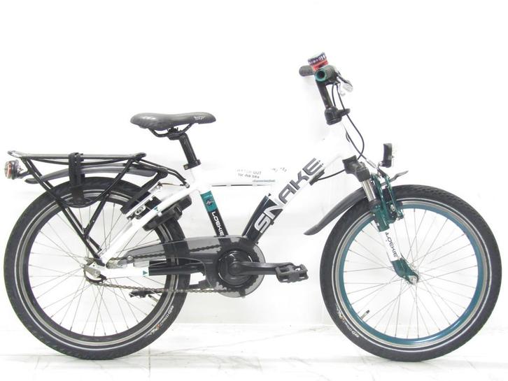 Loekie Snake wit jongens 30cm 20inch, Fietsen en Brommers, Fietsen | Jongens, Gebruikt, Versnellingen