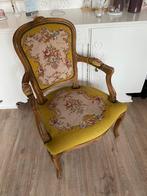 Brocante Vintage Stoel met Borduurwerk, Antiek en Kunst, Antiek | Meubels | Stoelen en Banken, Ophalen