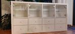 Ikea vakkenkast met vitrinedeurtjes en lades, Huis en Inrichting, Kasten | Dressoirs, Ophalen, 25 tot 50 cm, 100 tot 150 cm, Met deur(en)