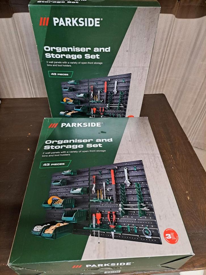 Parkside Gereedschap Borden - Nieuw in Verpakking, Doe-het-zelf en Verbouw, Gereedschapskisten, Nieuw, Ophalen of Verzenden