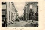 Moordrecht - Dorpstraat - Straatbeeld, Verzamelen, Ansichtkaarten | Nederland, Ophalen of Verzenden, Voor 1920, Gelopen, Zuid-Holland