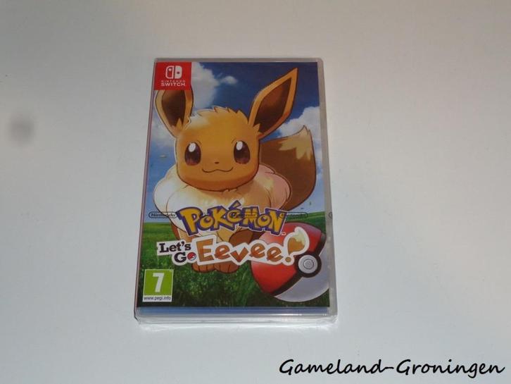 Pokemon Let's Go Eevee! (Switch) GESEALD, Spelcomputers en Games, Games | Nintendo Switch, Nieuw, 1 speler, Vanaf 3 jaar, Ophalen of Verzenden