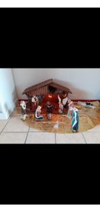 Kerststal met mooie grote beelde, Diversen, Kerst, Ophalen, Gebruikt