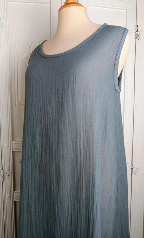 💖Prachtige zomer lange jurk in bio organic crêpe katoen, Kleding | Dames, Jurken, Nieuw, Maat 38/40 (M), Overige kleuren, Onder de knie