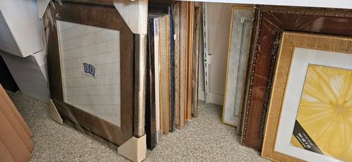 +/- 150 fotolijsten, Huis en Inrichting, Woonaccessoires | Lijsten, Zo goed als nieuw, Minder dan 50 cm, Minder dan 50 cm, Hout