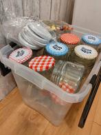 Inmaak potten en jampotten, Ophalen, Nieuw, Glas, Pot, Bus of Blik