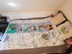 Kuifje kinderbeddengoed: 2 dekbedovertrekken, 2 kussenslopen, Ophalen, Gebruikt, Eenpersoons, Dekbedovertrek