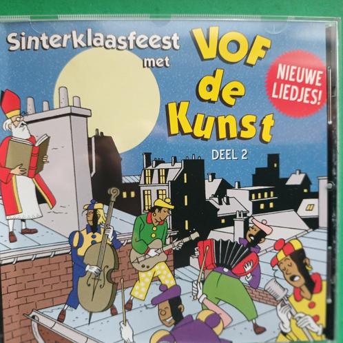 VOF DE KUNST - SINTERKLAASFEEST MET VOF DE KUNST, Cd's en Dvd's, Cd's | Kerst en Sinterklaas, Zo goed als nieuw, Sinterklaas, Ophalen of Verzenden