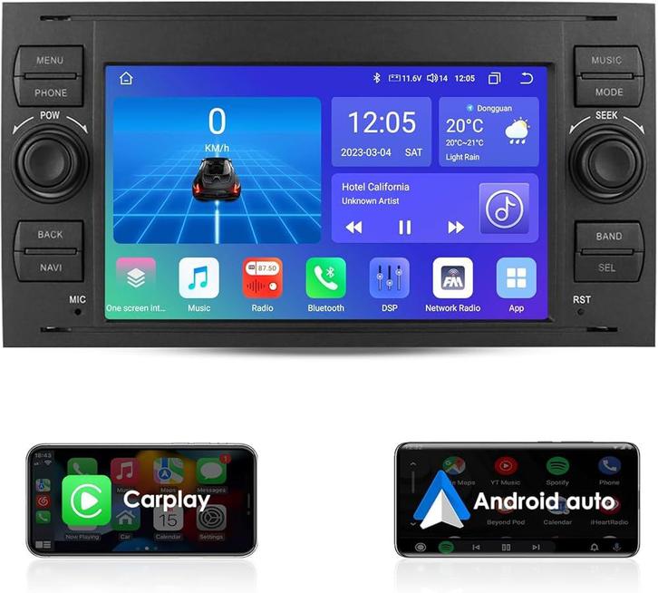 Carplay & Camera, Fiesta, Fusion, Kuga, Mondeo, Galaxy, SMax, Auto diversen, Autoradio's, Zo goed als nieuw, Ophalen